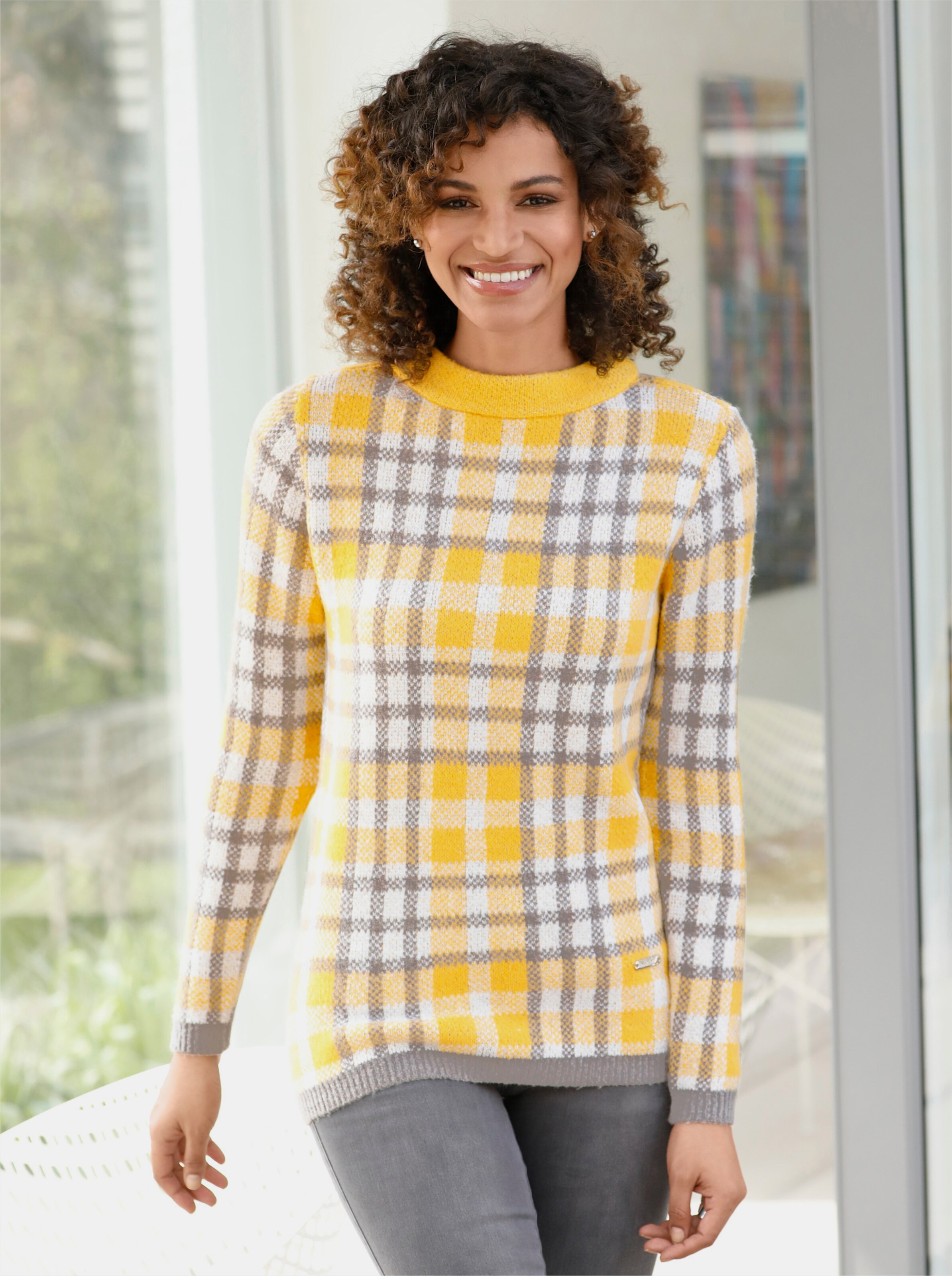 Jacquardpullover