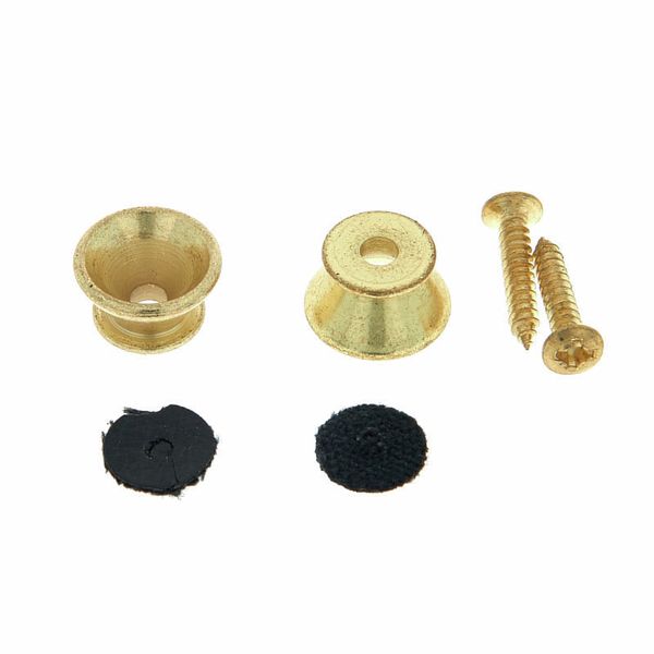 Harley Benton Strap Pin Set Gold