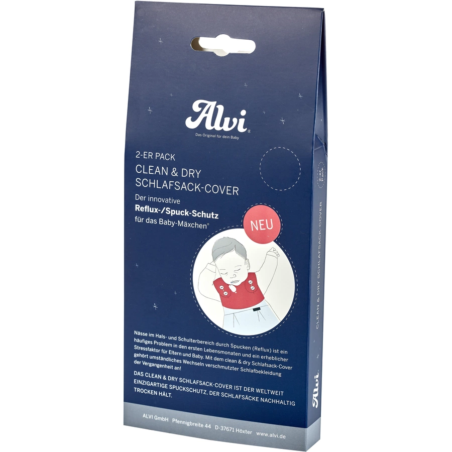 Alvi® Clean & Dry Schlafsack-Cover 2er-Pack