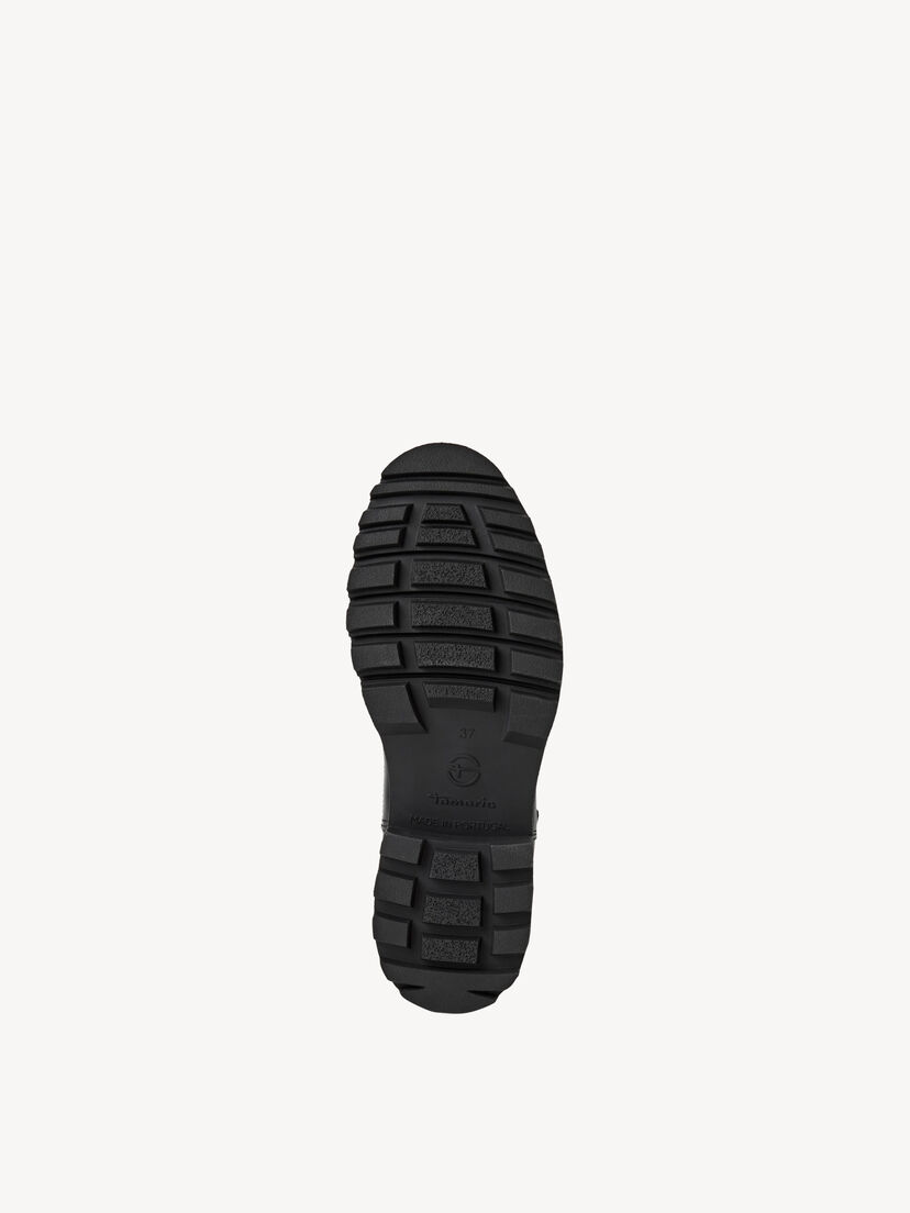 Leren Chelseaboot - zwart