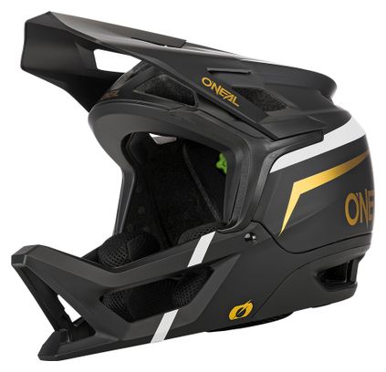 Casque Integral O'Neal TRANSITION FLASH Noir/Blanc/Or