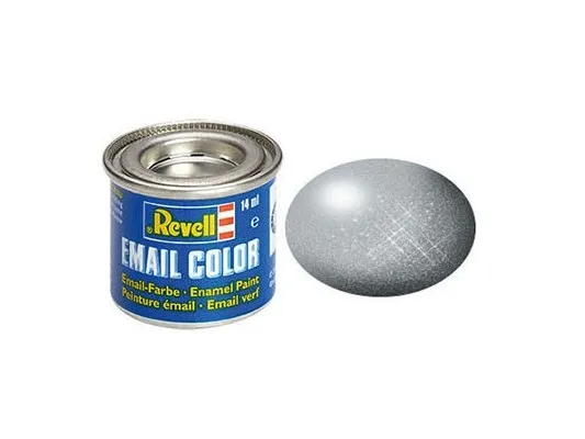 Enamel 14 ml. silver metallic