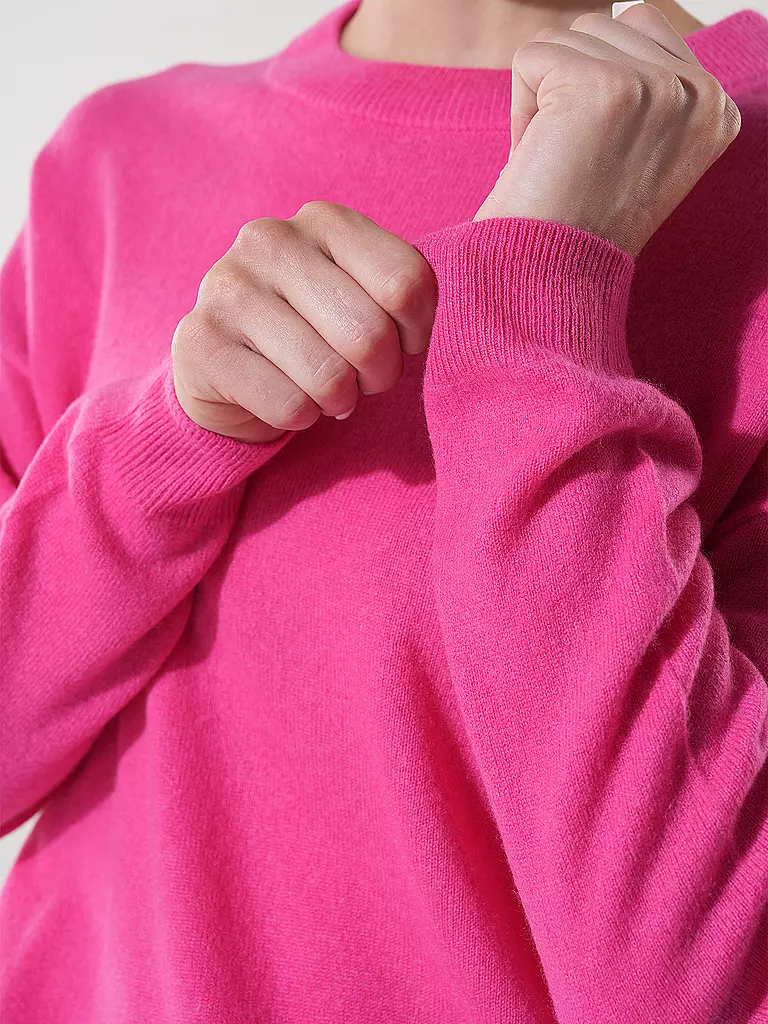 LES TRICOTS DE LEA Kaschmirpullover MAPOUPETTE pink