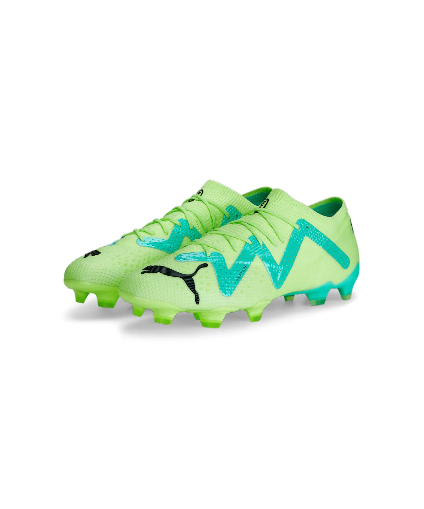 PUMA FUTURE Ultimate Low FG/AG Pursuit Gelb Grün Türkis F03