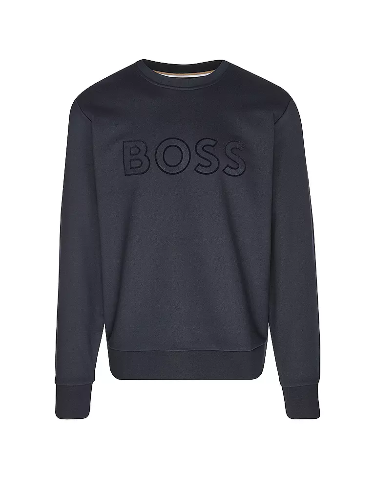 BOSS Sweater SOLERI dunkelblau