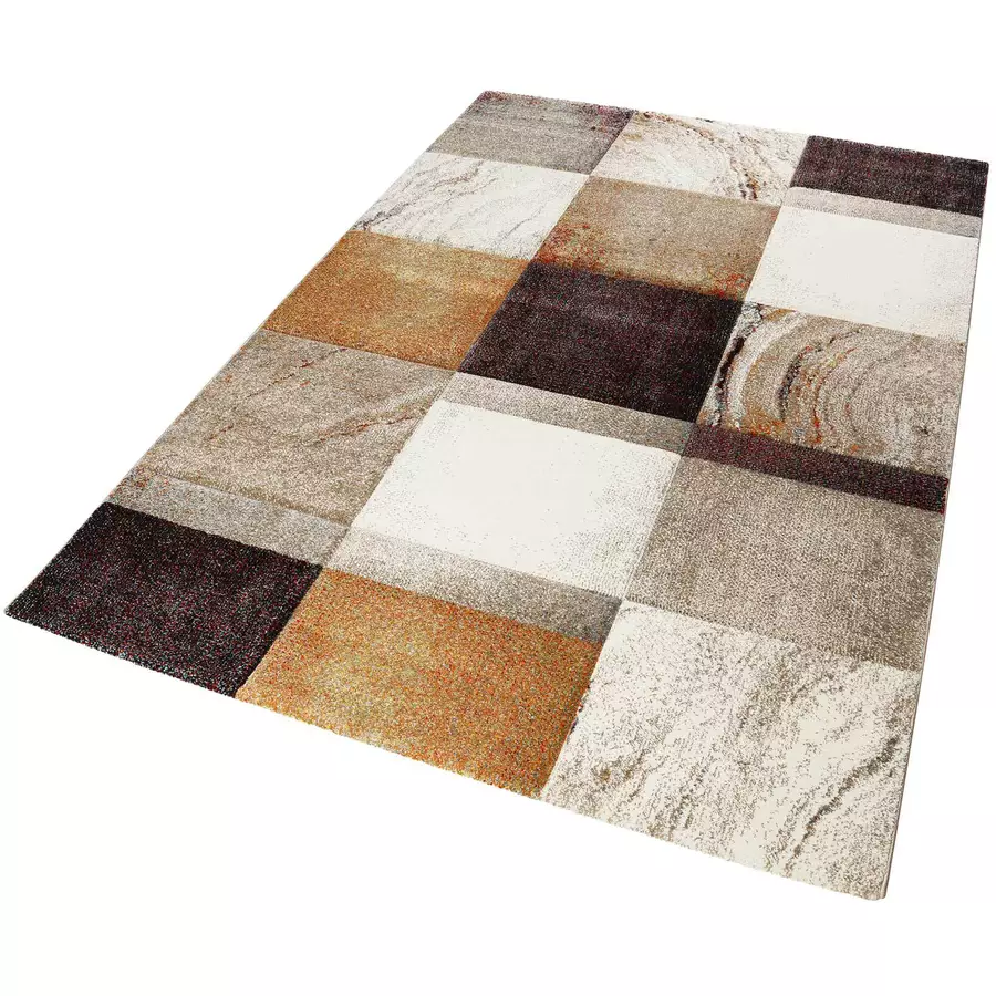 Wecon home Kurzflorteppich MIRAGE orange