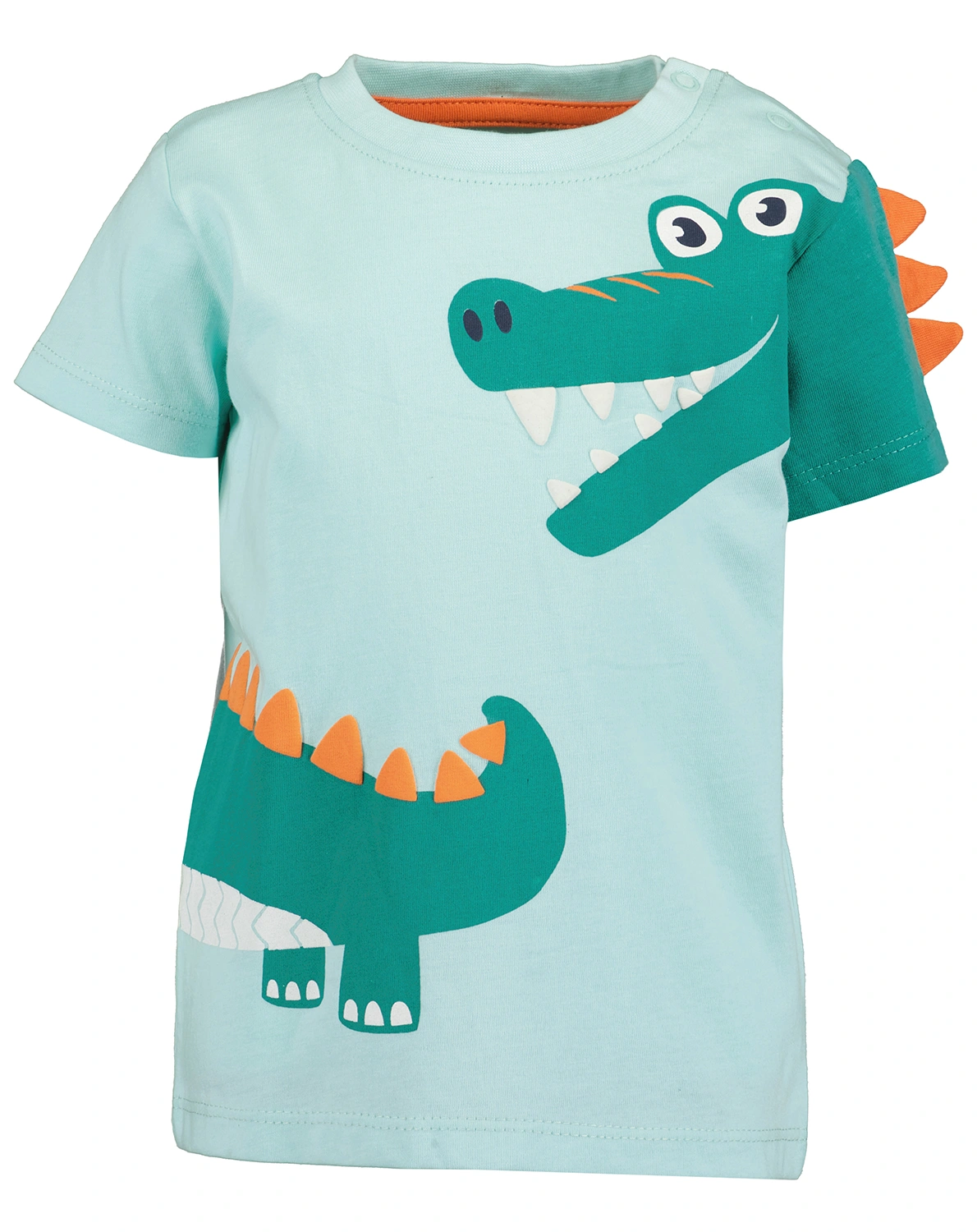T-Shirt HELLO KROCO mit Shorts in sea