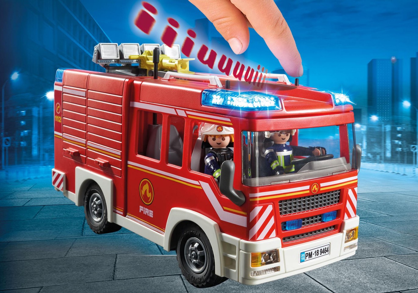 Playmobil - Brandbil udrykningsvogn (9464)
