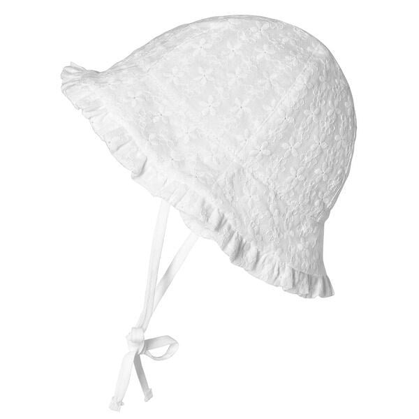 MP Flora Bell UV Solhat 1 White - Mp Danmark → Luksusbaby.dk