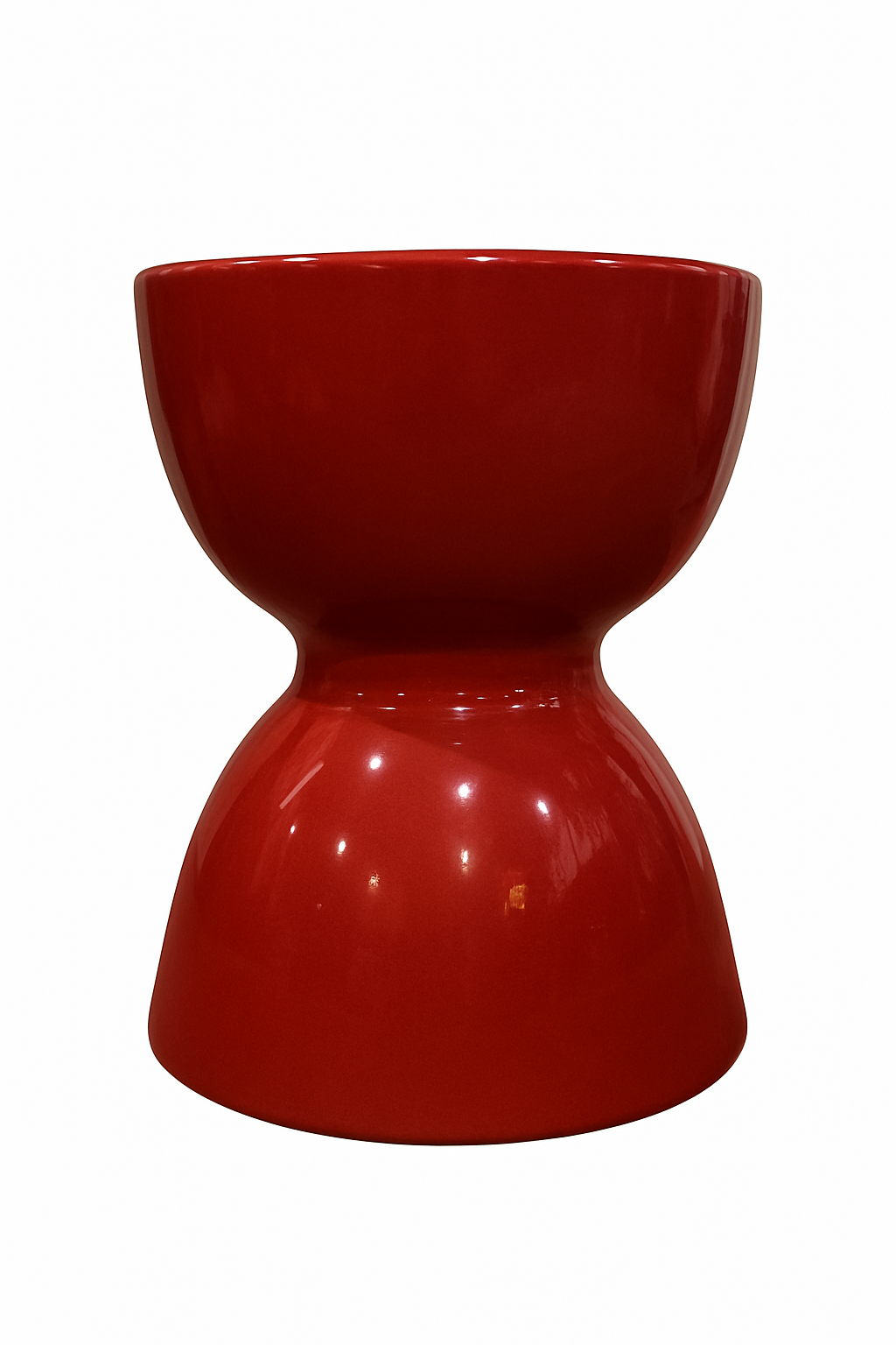 Fine Asianliving Keramische Kruk Rood Handgemaakt -