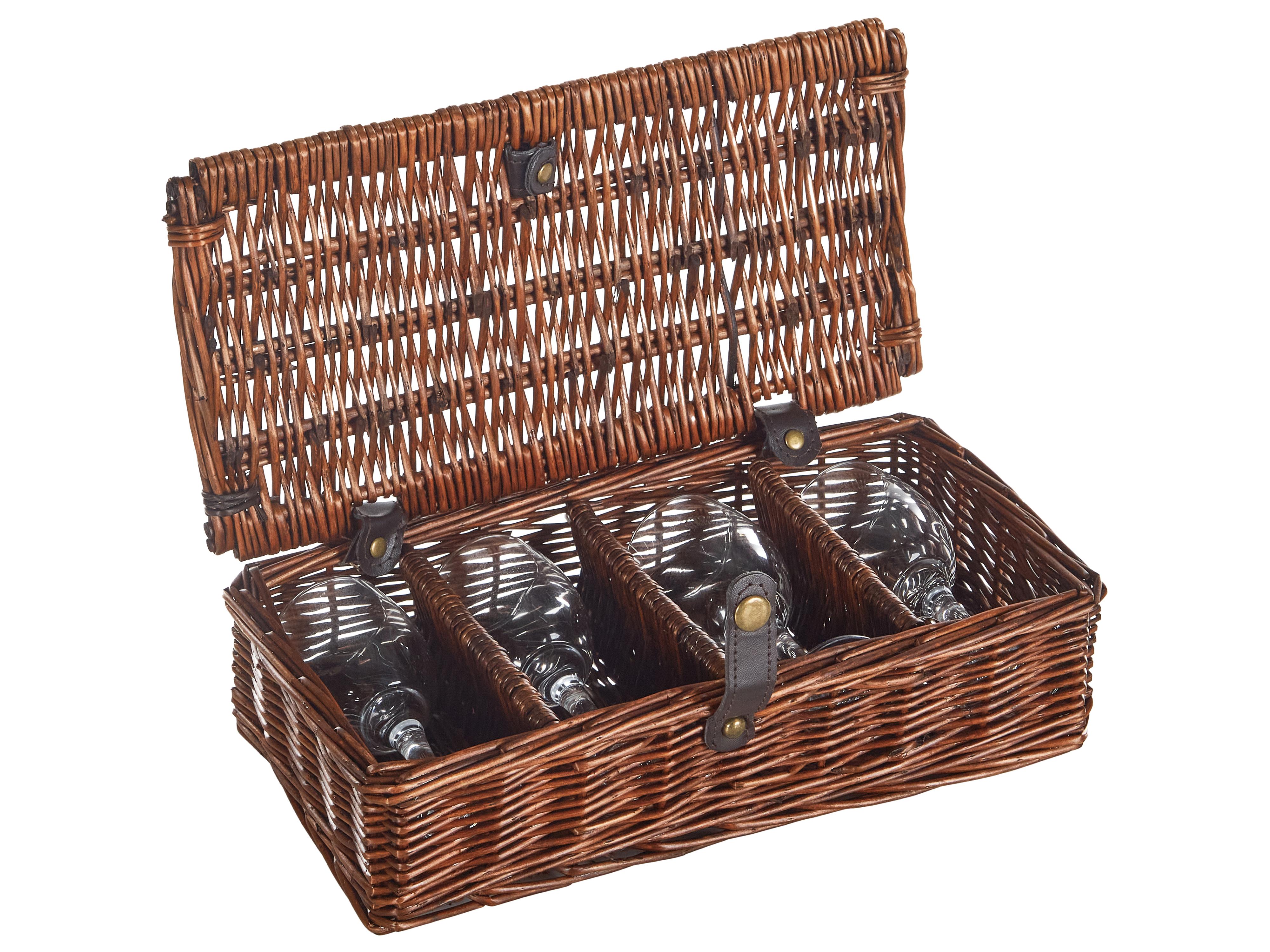 Picknickmand PRUNEAU Wicker Bruin