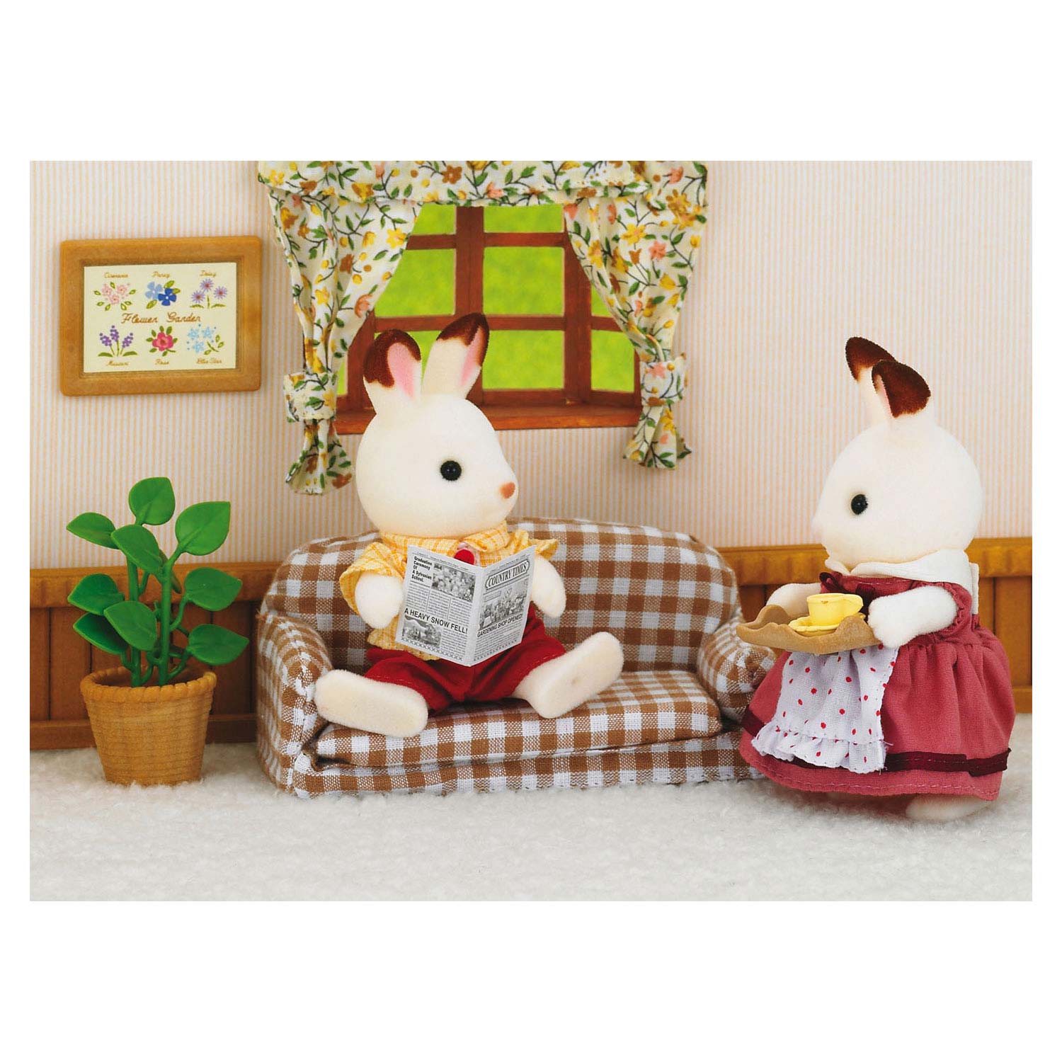 Sylvanian Families 5013 Set Vader Chocoladekonijn