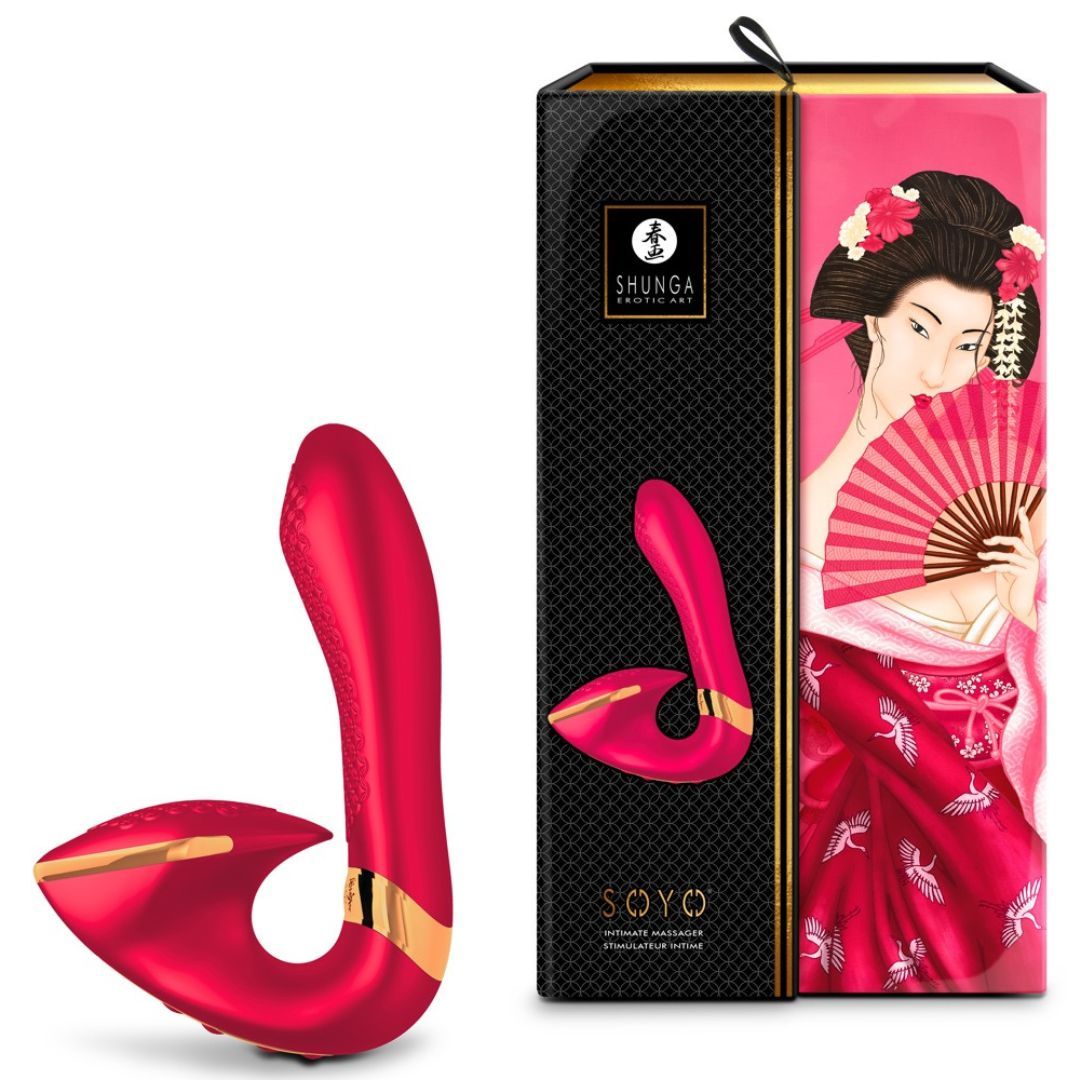 Rabbitvibrator „Soyo“ | 10 Vibrationsmodi in 5 Geschwindigkeiten | Shunga