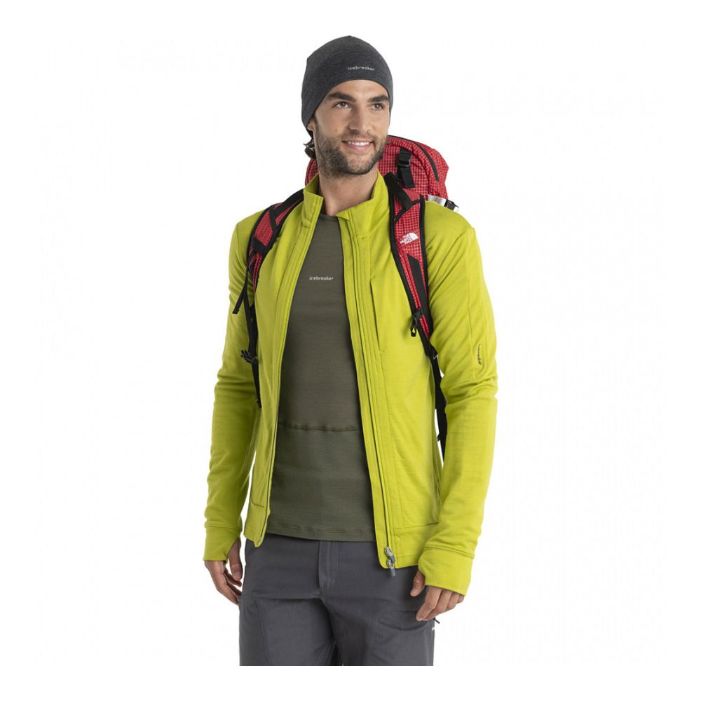 Icebreaker ZONEKNIT 200 - Sous-couche Homme loden/ether/cb