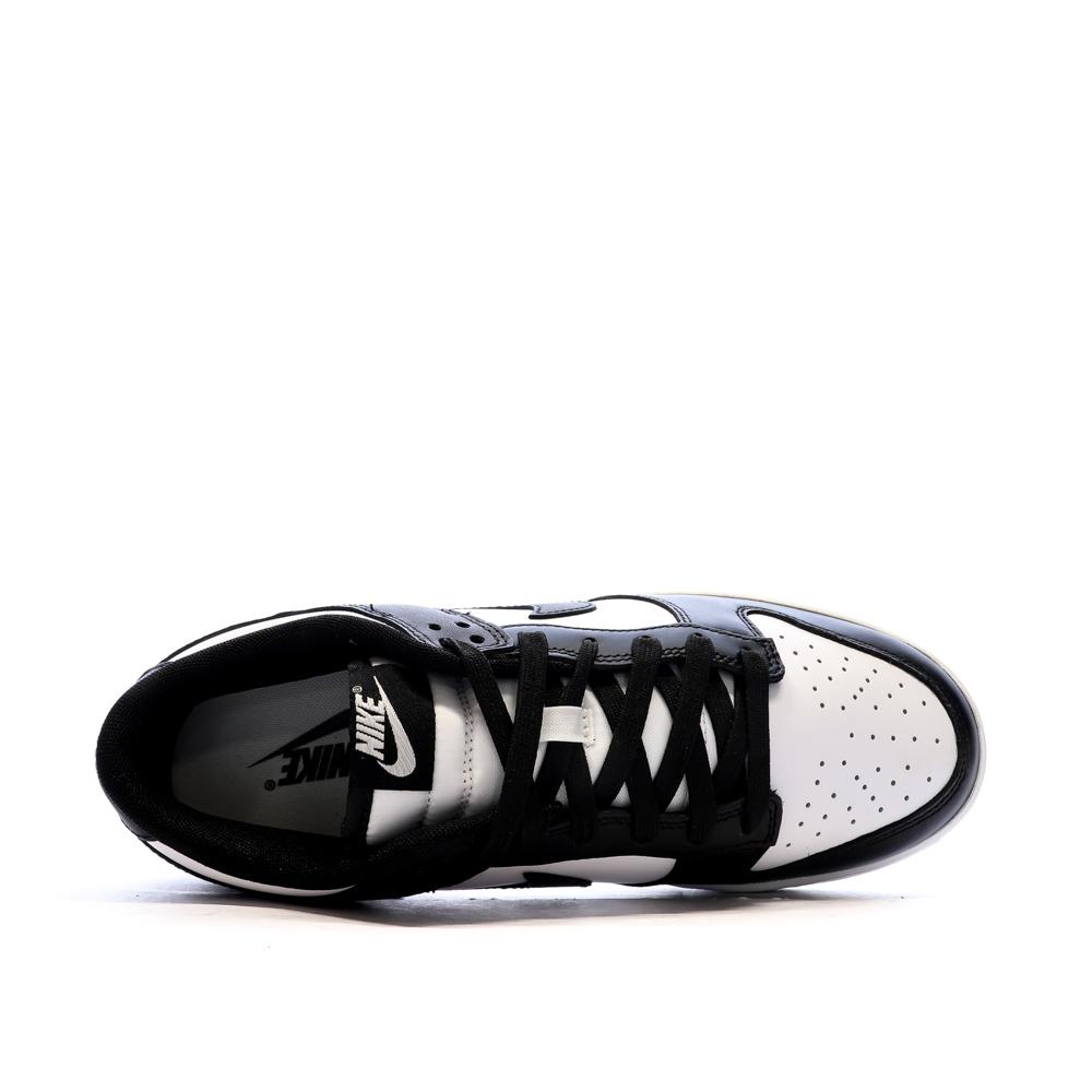 Nike Baskets Blanches/Noires Homme Nike Dunk Low Retro