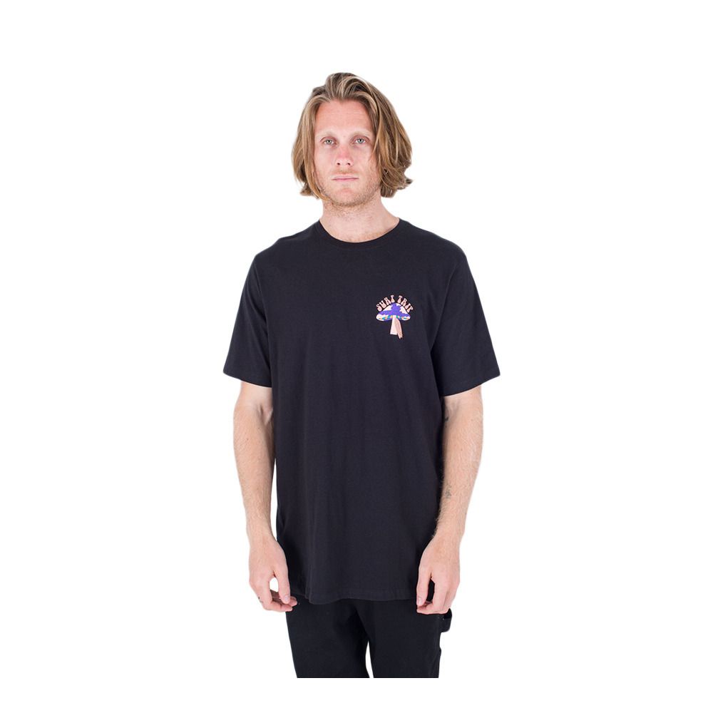 Hurley EVERYDAY SURF TRIP - Tee-shirt Homme black