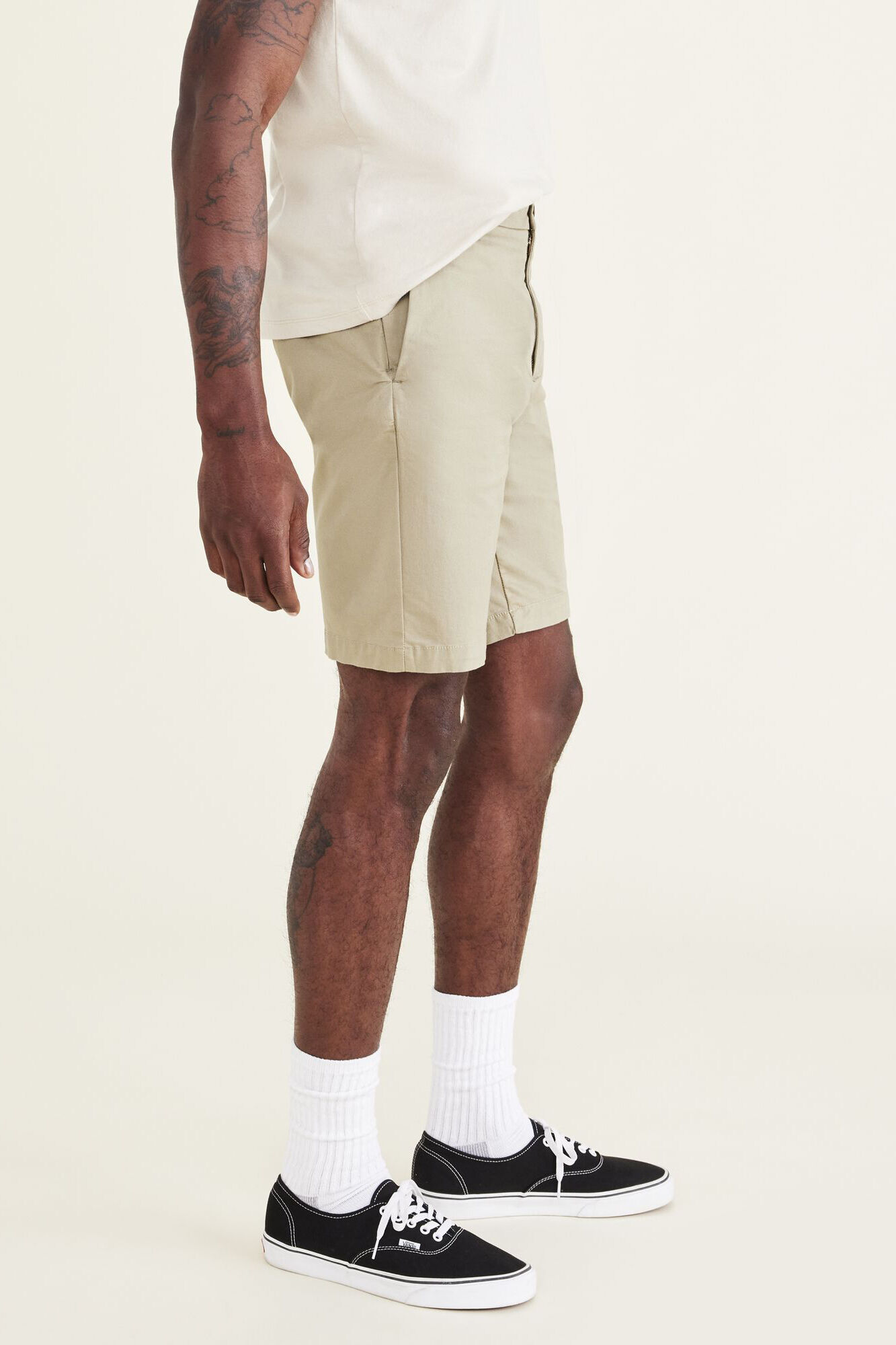 Calções Supreme Flex Modern Chino - Bege