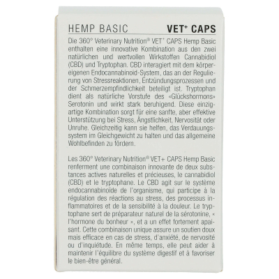 360° VN Dog Hemp Caps Basic Strength 90 Kapseln