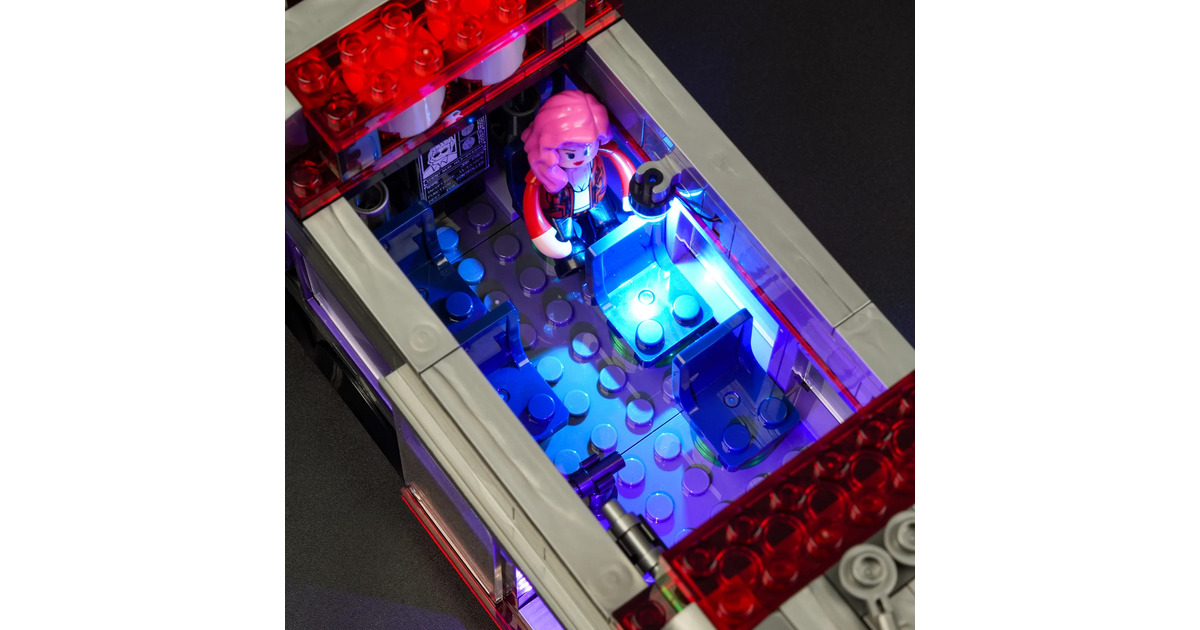 LumibricksCyberpunk Neoncity - Future Bus Constructiespeelgoed  (F9060)