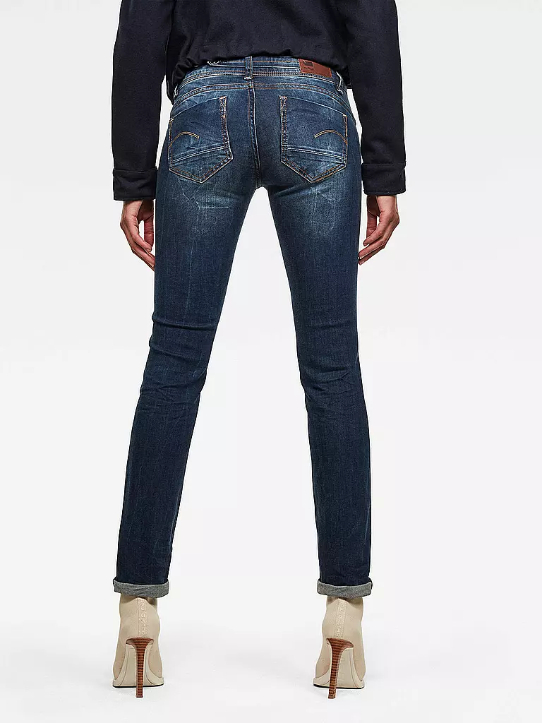 G-STAR RAW Jeans Straight Fit MIDGE blau