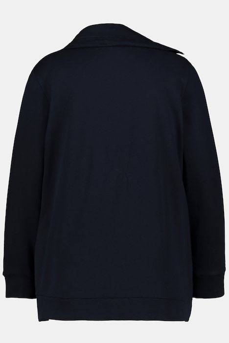 Bellieva-Sweatshirt, auszippbarer Einsatz, Langarm, Biobaumwolle, GOTS