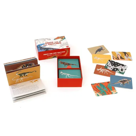 Laurence King Verlag - Dinos und ihre Knochen, Memospiel