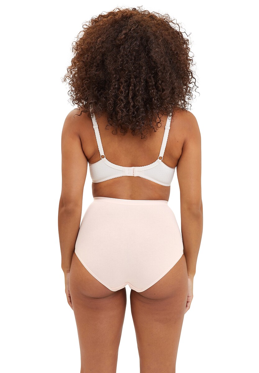 SANS COMPLEXE<br>Conjunto de 3 calcinhas de cintura alta Simplement em algodão orgânico