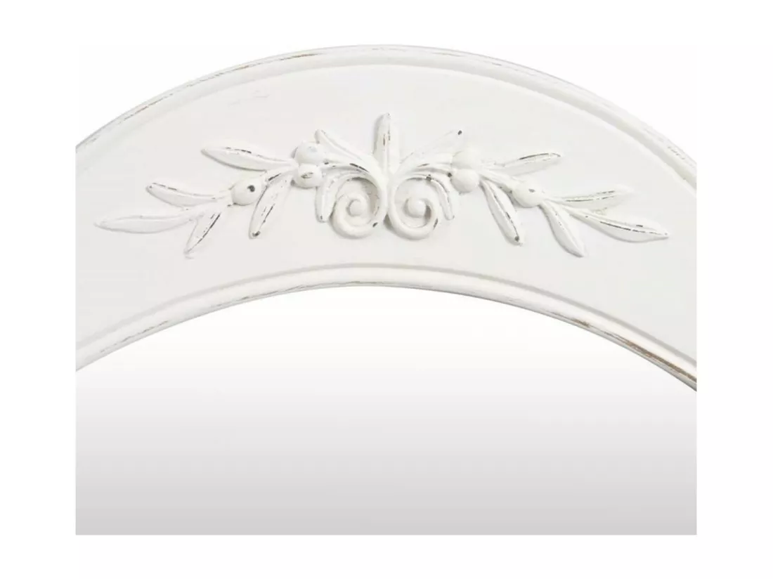Dessus de coiffeuse 3 miroirs MDF Blanc - Romance Interior's