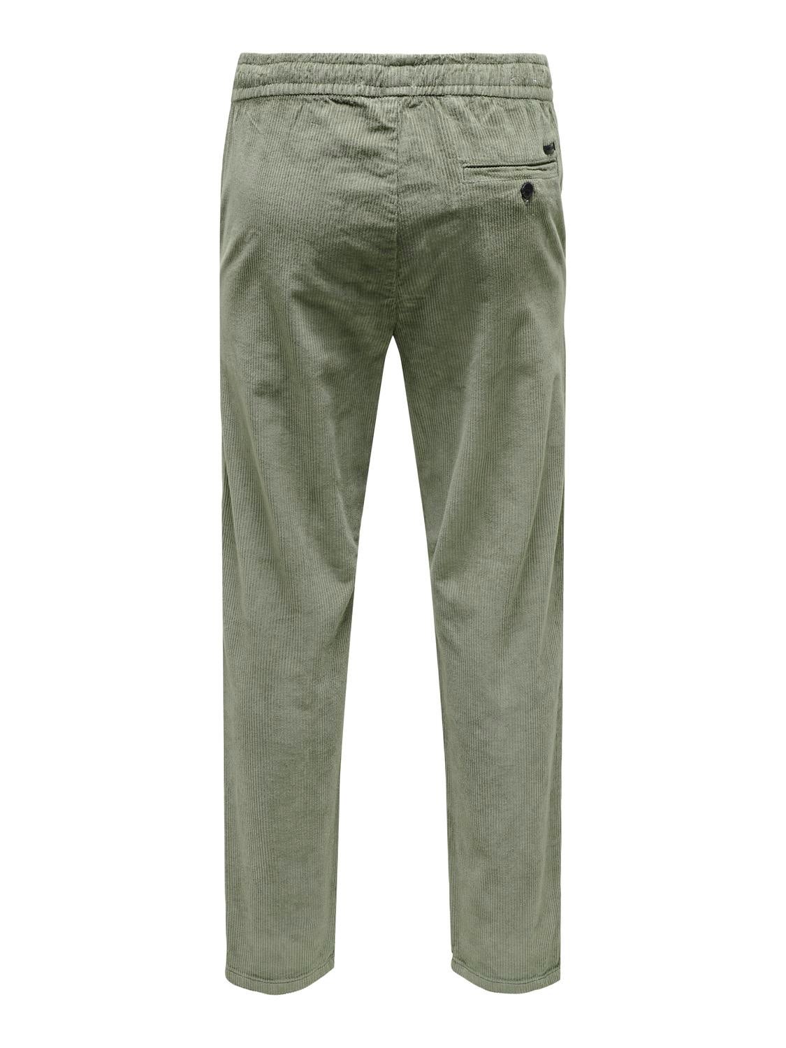 ONSLINUS Verjüngt Hose Castor Gray