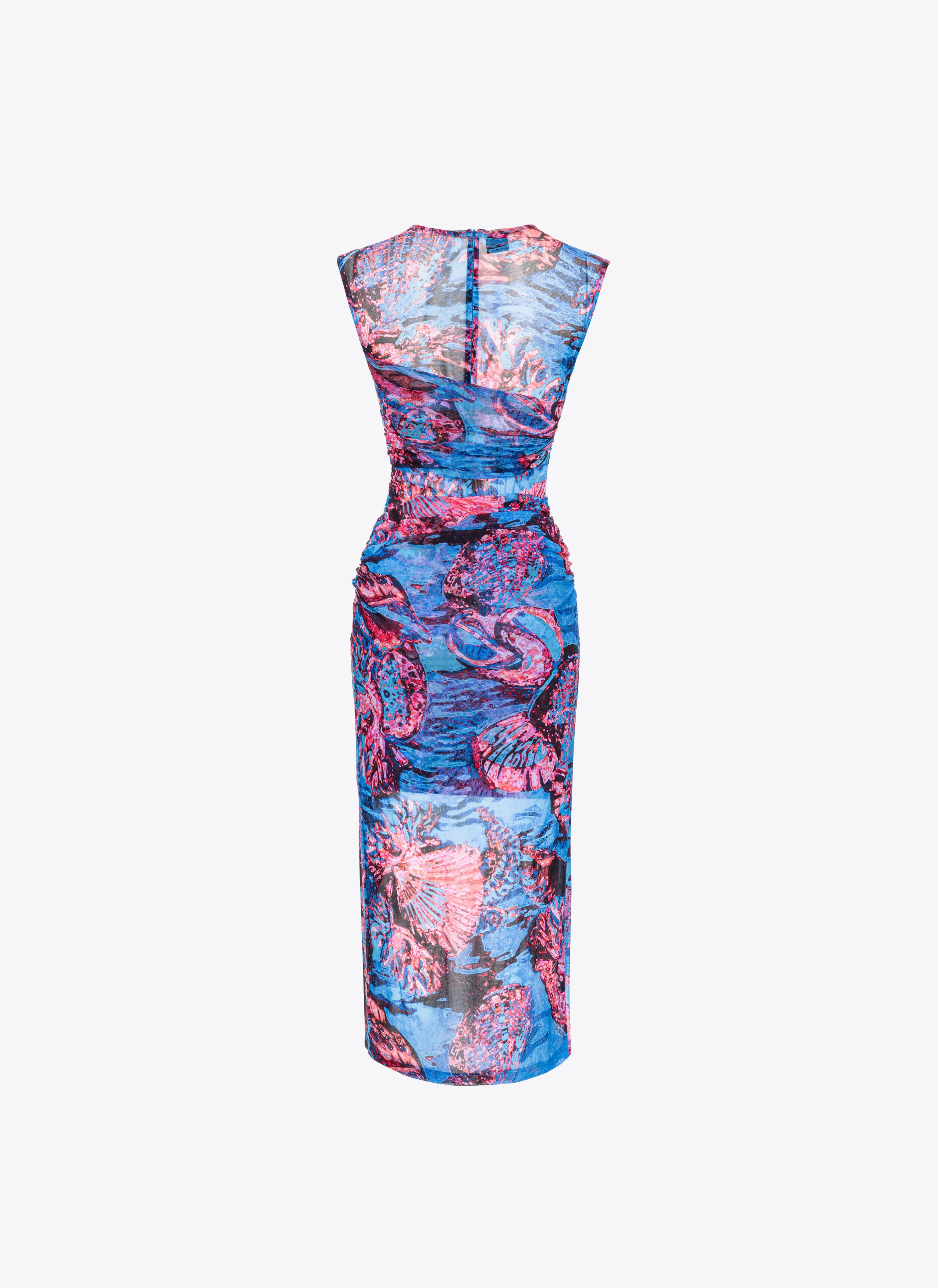 Robe à imprimé chemical sea | Multicolore