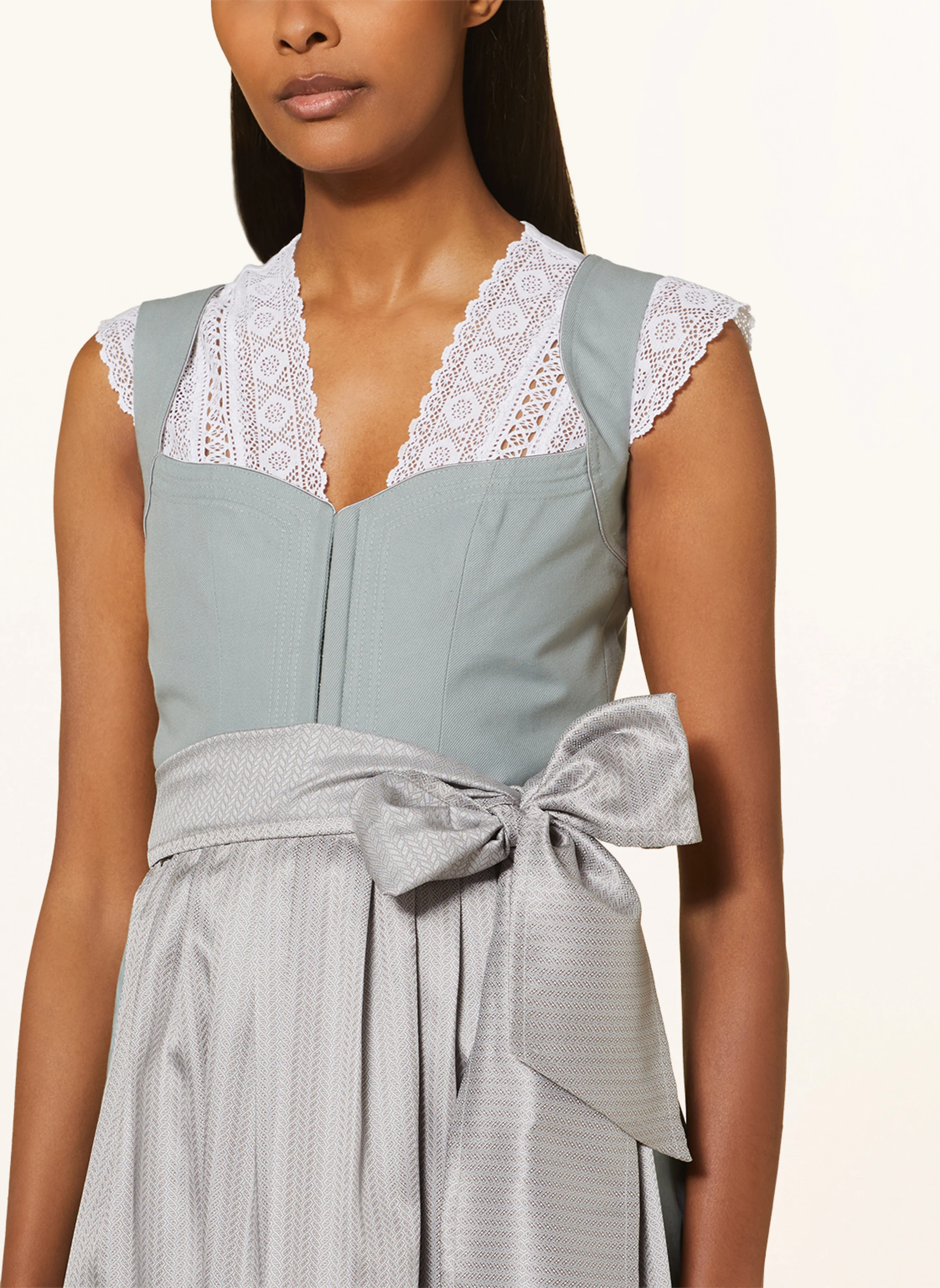 WALDORFF Dirndlbluse MINA mit Spitze