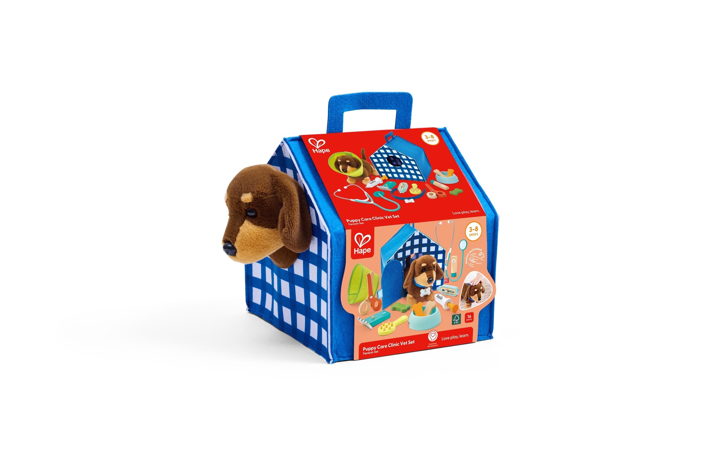 Hape Spielzeug-Arztkoffer »Tierarzt-Set«