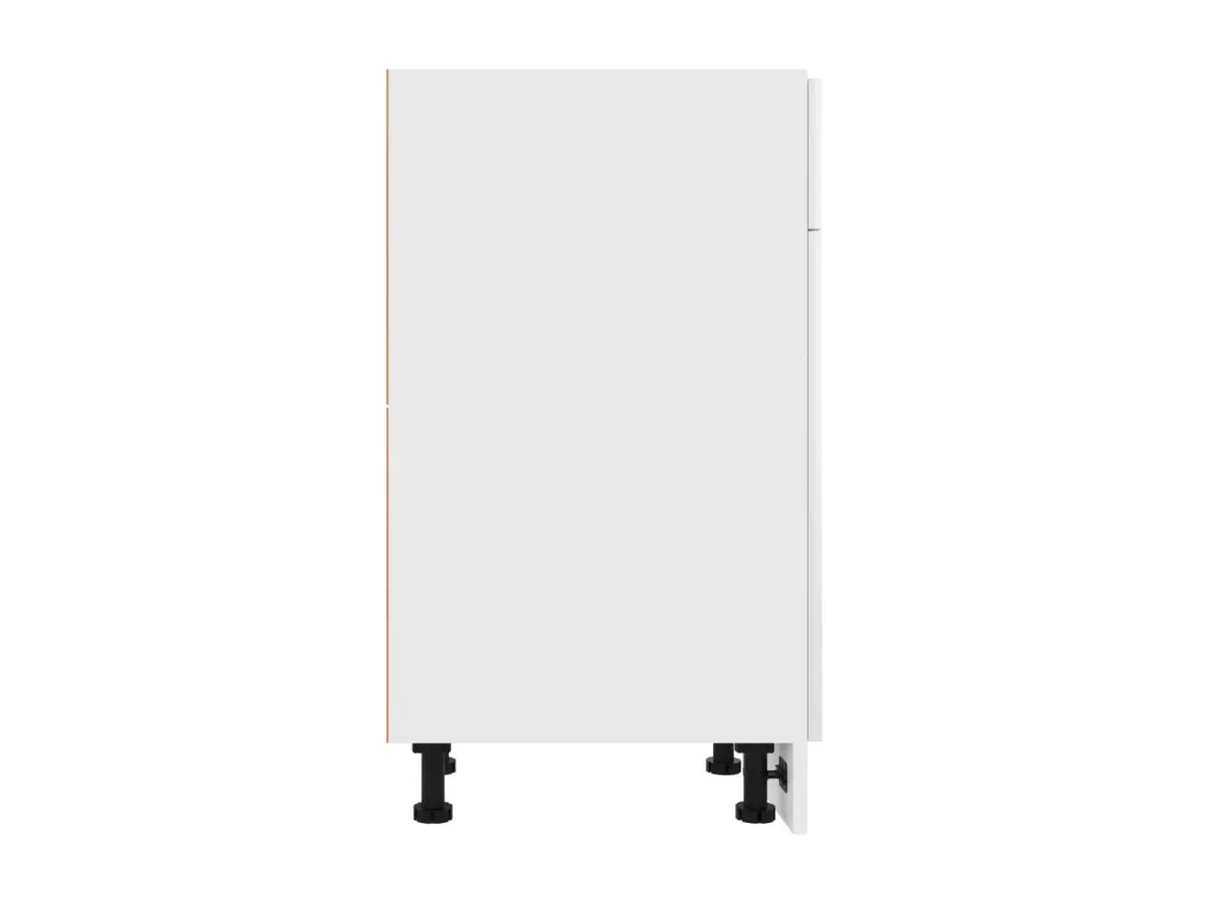 Armoire de plancher à tiroir Blanc 40x46x81,5cm Bois ingénierie