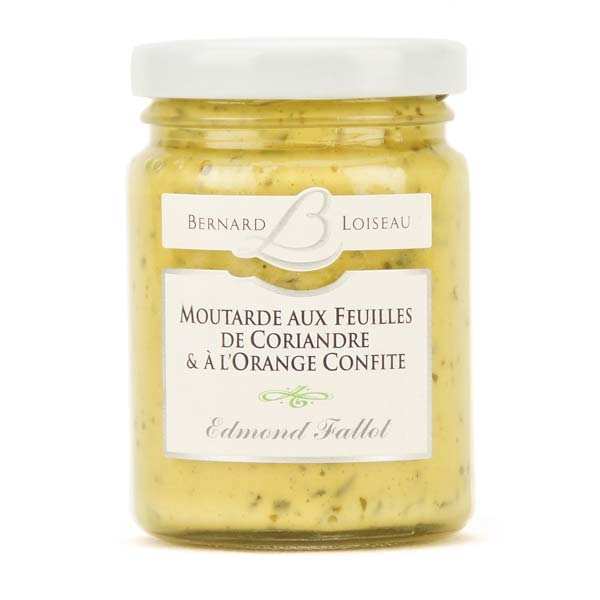 Moutarde aux feuilles de coriandre & à l'orange confite - Bernard Loiseau