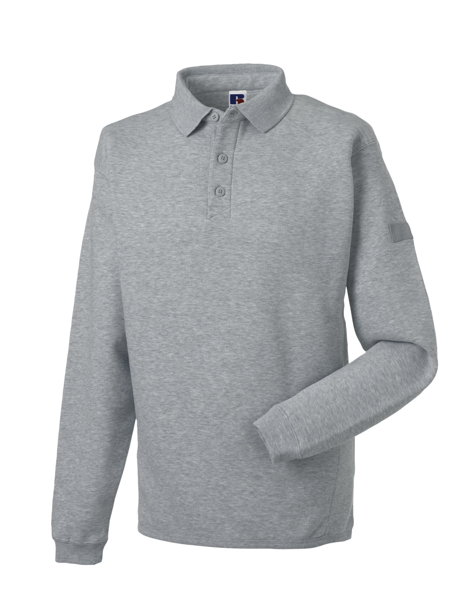 Russell R-012M-0 - Sweat-shirt de travail à col boutonné