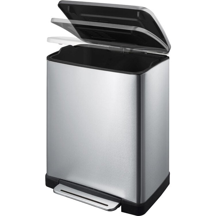 Poubelle à pédale E-Cube 50L