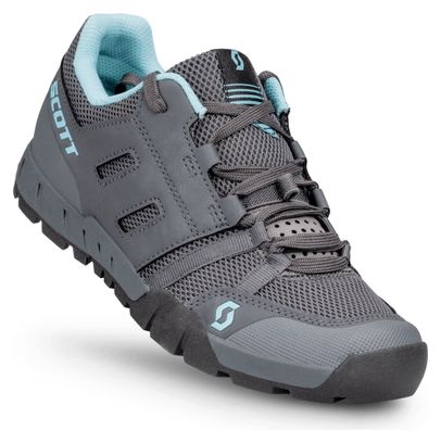 Chaussures pour Pédales Plates Scott Sport Crus-r Flat Gris/Bleu Femme