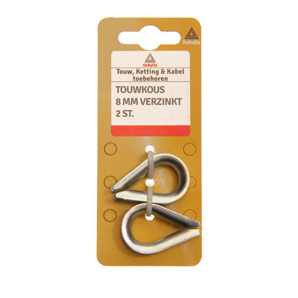 Deltafix - Touwkous - 2 Stuks - 0.8 cm