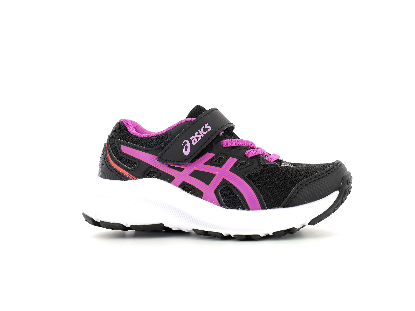 Asics-JOLT 3 PS Matières combinées Noir Violet