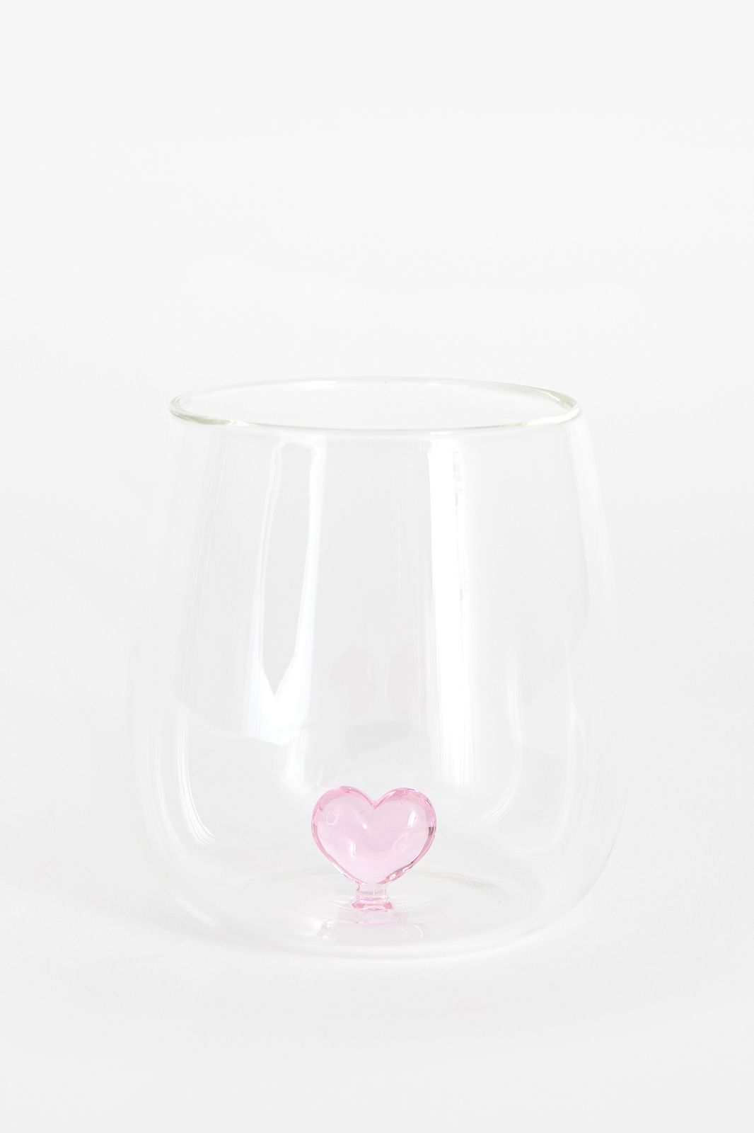 Waterglazen met hartje