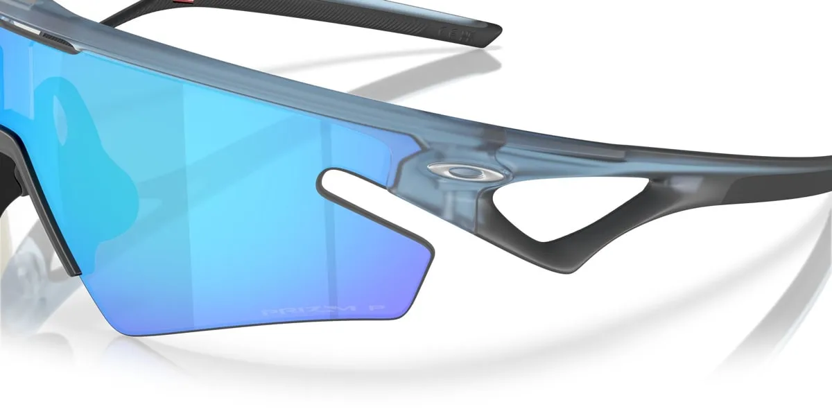 Oakley Sphaera Slash Matte Trans Stonewash / Prizm Sapphire Polarized