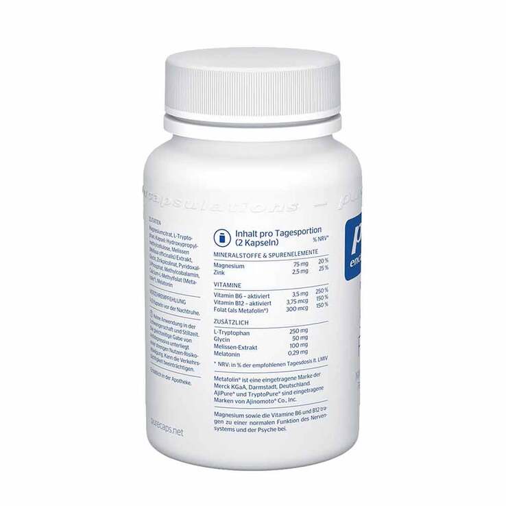 Pure Encapsulations Schlaf Formel Kapseln, 60 St