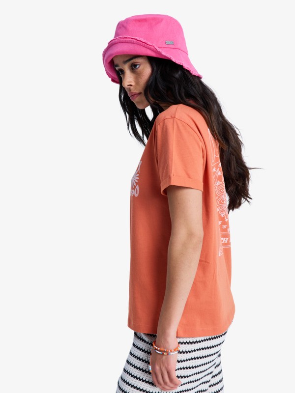 Oceanregular T-Shirt à manches courtes Orange Femme