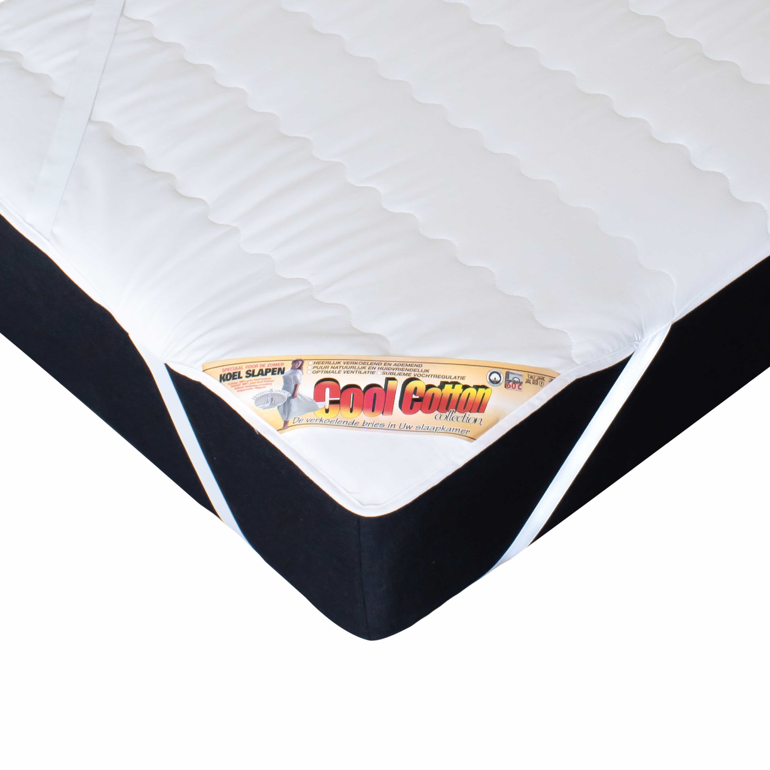 Cool Cotton - 100% Katoenen Matrasoplegger - 80x200cm