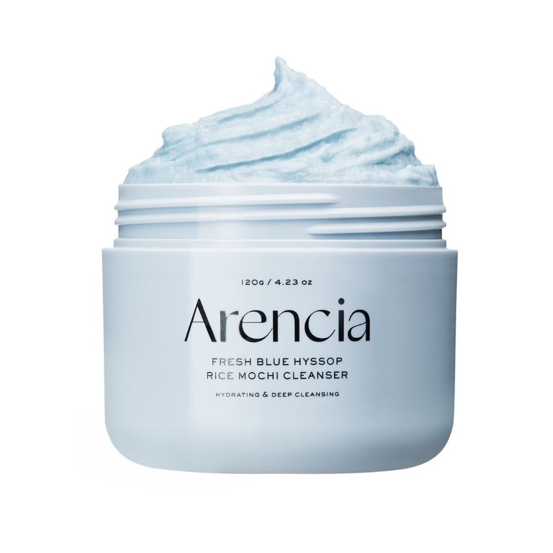 ARENCIA  Fresh Blue Hyssop Rice Mochi Cleanser - 120gr