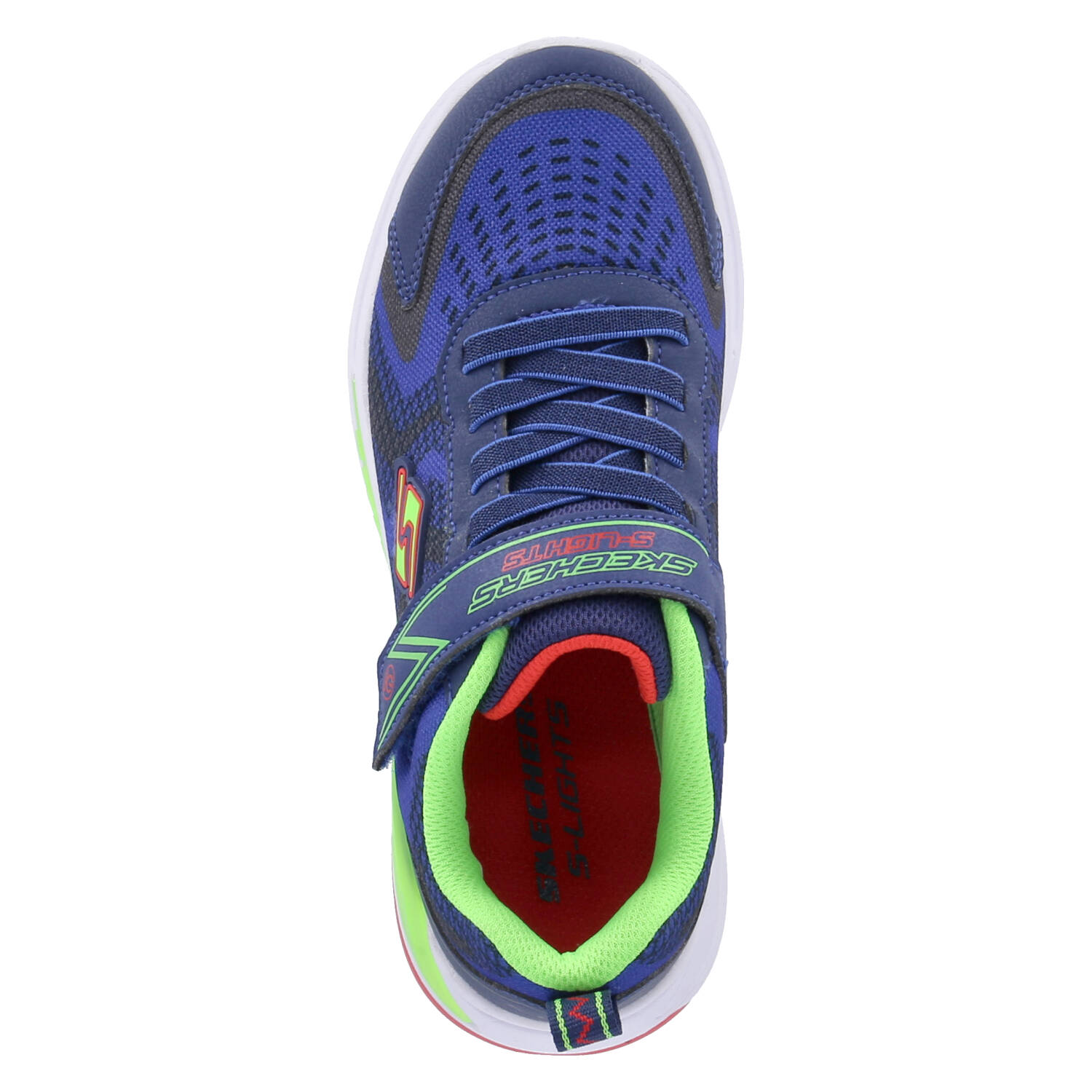 Skechers Low Sneaker TRI-NAMICS - navy/lime