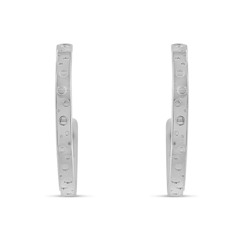 Boucles d'oreilles Marina argent