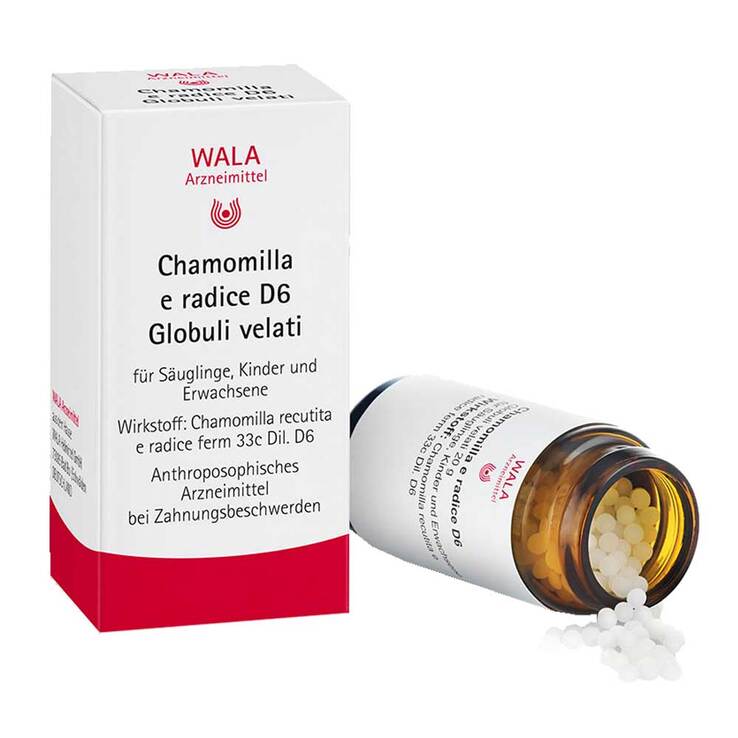 Chamomilla E Radix D 6 Globuli, 20 g