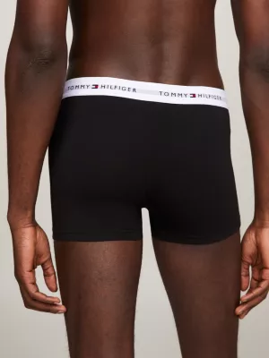 Pacote com 5 Cuecas Boxer com Logo Repetido Essencial