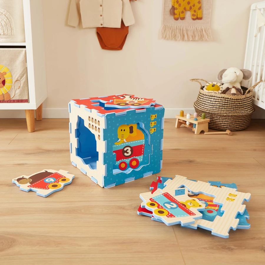 bieco Puzzlematte - Tier Motivzug